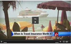 CBS Travel Insurance Video Screengrab