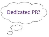 I don’t need dedicated PR&nbsp;because…